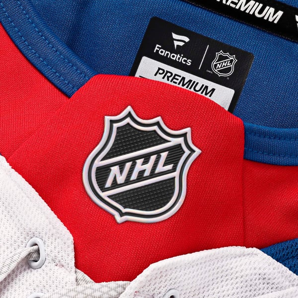 Men's New York Rangers Fanatics White Away Premium Jersey - Image 6