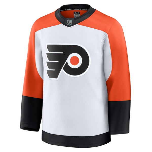 Men's Philadelphia Flyers Fanatics White Away Premium Jersey - Image 3
