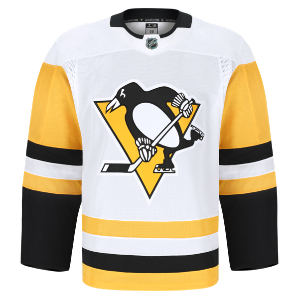 Men's Pittsburgh Penguins Fanatics White Away Authentic Pro Jersey - Image 3