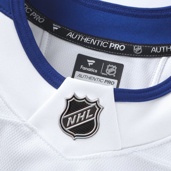 Men's Tampa Bay Lightning Fanatics White Away Authentic Pro Jersey - Image 5