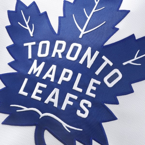 Men's Toronto Maple Leafs Fanatics White Away Authentic Pro Jersey - Image 6