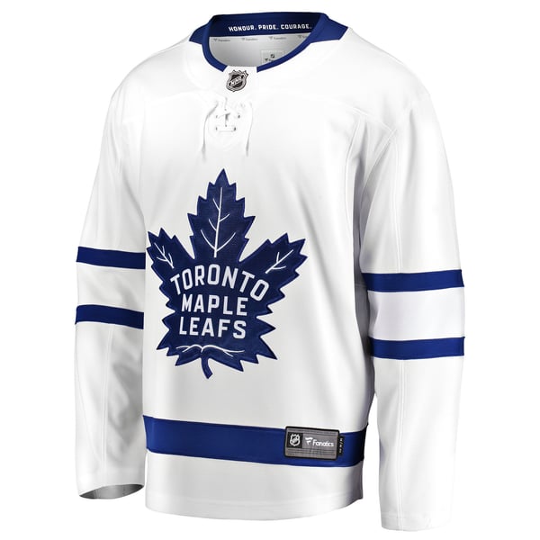Men's Toronto Maple Leafs Fanatics White Away Breakaway Jersey - Image 3