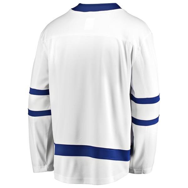 Men's Toronto Maple Leafs Fanatics White Away Breakaway Jersey - Image 4
