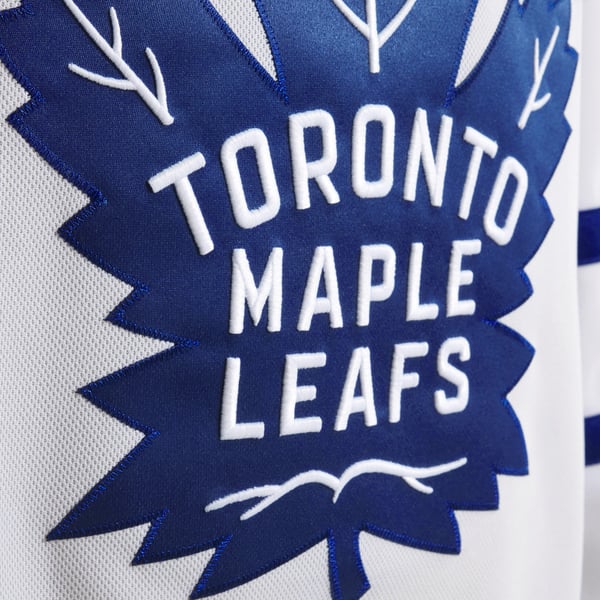 Men's Toronto Maple Leafs Fanatics White Away Premium Jersey - Image 9