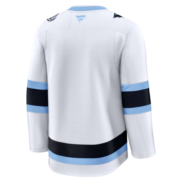 Men's Utah Mammoth Fanatics White Away Premium Jersey - Image 4