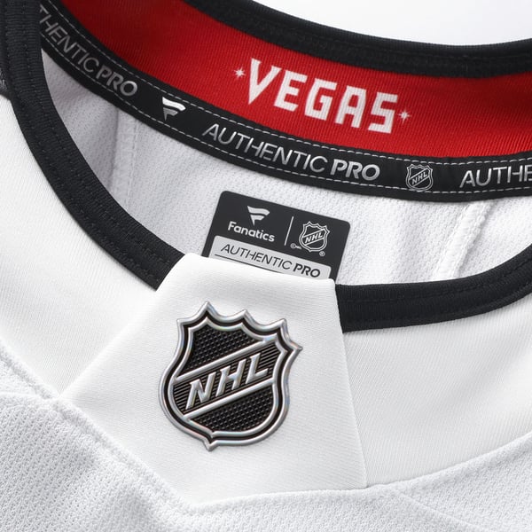 Men's Vegas Golden Knights Fanatics White Away Authentic Pro Jersey - Image 5