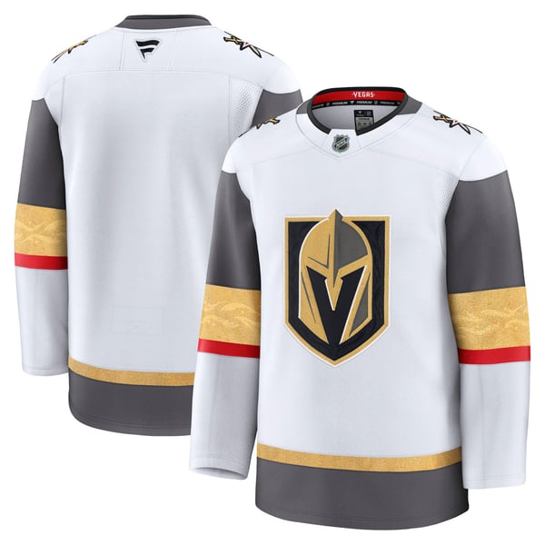 Men's Vegas Golden Knights Fanatics White Away Premium Jersey - Image 2