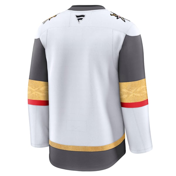 Men's Vegas Golden Knights Fanatics White Away Premium Jersey - Image 4