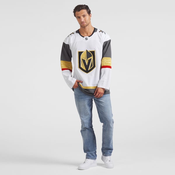 Men's Vegas Golden Knights Fanatics White Away Premium Jersey - Image 7