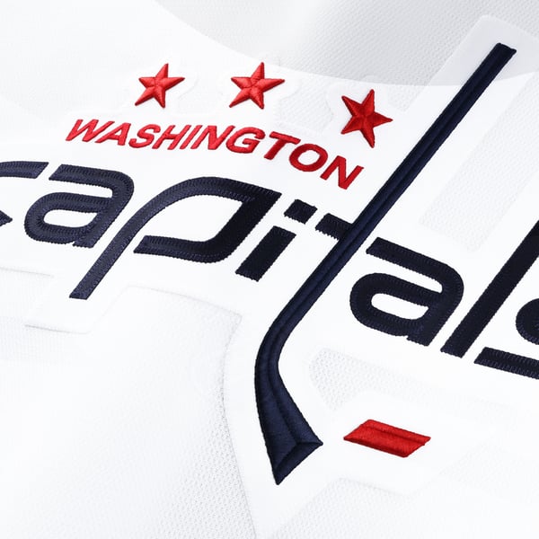 Men's Washington Capitals Fanatics White Away Authentic Pro Jersey - Image 6