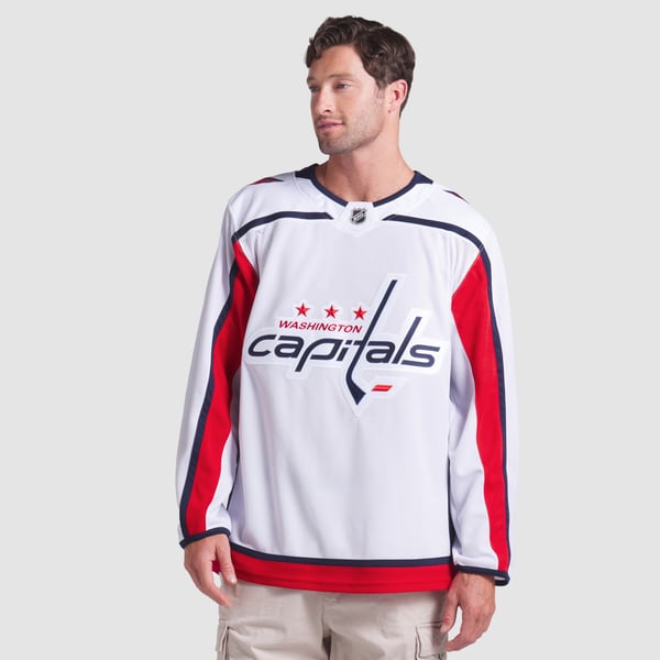 Men's Washington Capitals Fanatics White Away Premium Jersey - Image 5