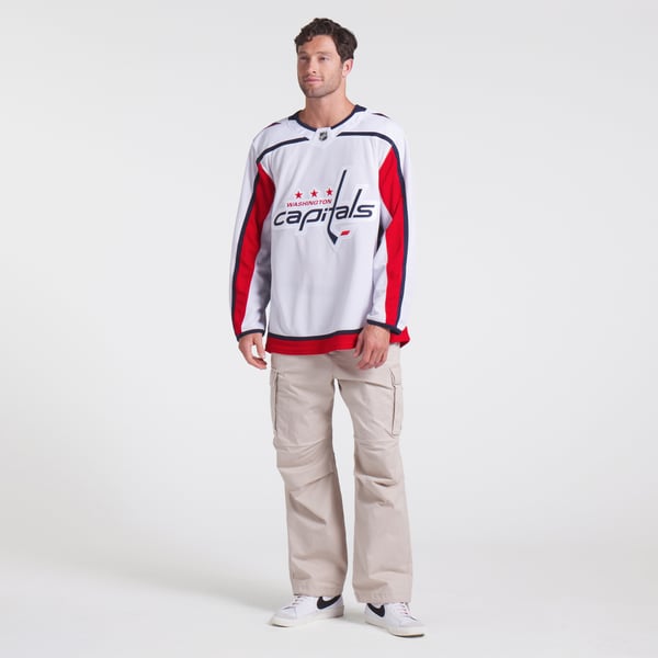 Men's Washington Capitals Fanatics White Away Premium Jersey - Image 7