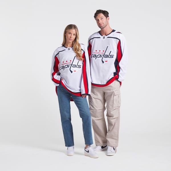 Men's Washington Capitals Fanatics White Away Premium Jersey - Image 8