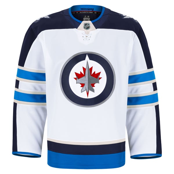 Men's Winnipeg Jets Fanatics White Away Authentic Pro Jersey - Image 3