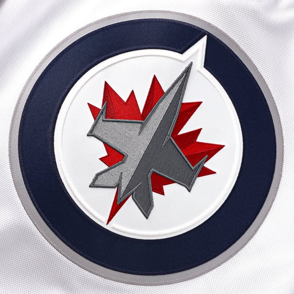 Men's Winnipeg Jets  Fanatics White Away Premium Jersey - Image 5