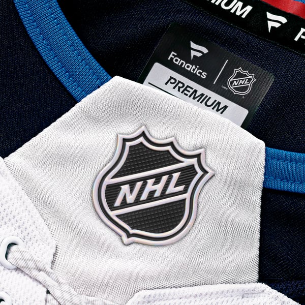 Men's Winnipeg Jets  Fanatics White Away Premium Jersey - Image 6