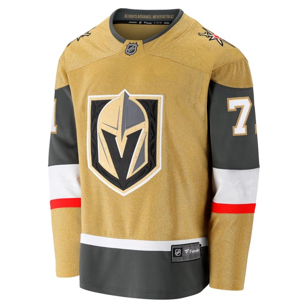 Men's Vegas Golden Knights William Karlsson Fanatics Gold Home Breakaway Jersey - Image 3
