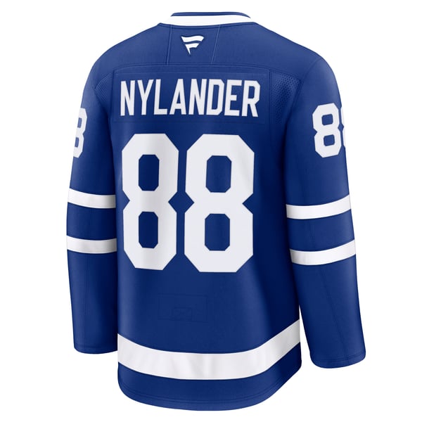Men's Toronto Maple Leafs William Nylander Fanatics Blue Home Premium Jersey - Image 4