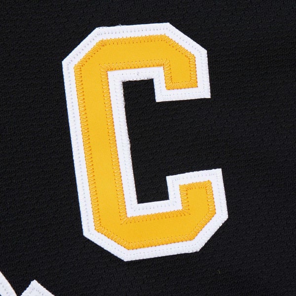 Men's Pittsburgh Penguins Mario Lemieux Black 1991-92 Power Play Jersey - Image 7