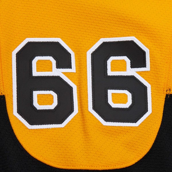 Men's Pittsburgh Penguins Mario Lemieux Gold 1984-85 Power Play Jersey - Image 6