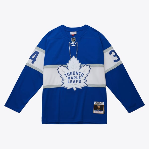 Men's Toronto Maple Leafs Auston Matthews Mitchell & Ness Blue 2017 Power Play Jersey - Image 2