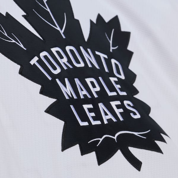 Men's Auston Matthews Mitchell & Ness White 2019 All-Star Game Power Play Jersey - Image 4