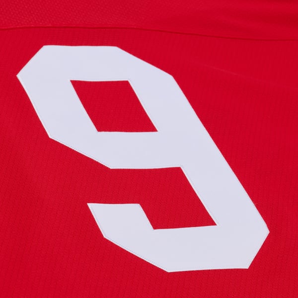 Men's Chicago Blackhawks Bobby Hull Mitchell & Ness Red 1966 Power Play Jersey - Image 9