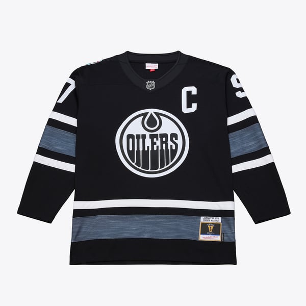 Men's Connor McDavid Mitchell & Ness Black 2019 All-Star Game Power Play Jersey - Image 2