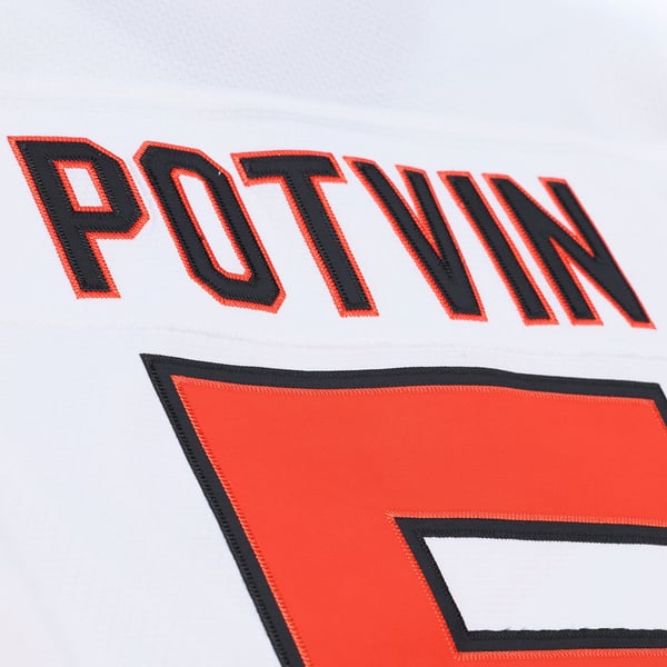 Men's Denis Potvin Mitchell & Ness White 1976 NHL All-Star Game Power Play Jersey - Image 8