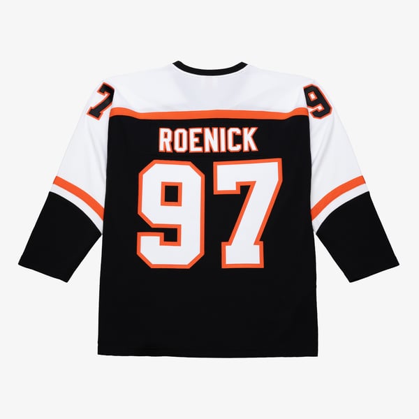 Men's Philadelphia Flyers Jeremy Roenick Mitchell & Ness Black 2003 Power Play Jersey - Image 3