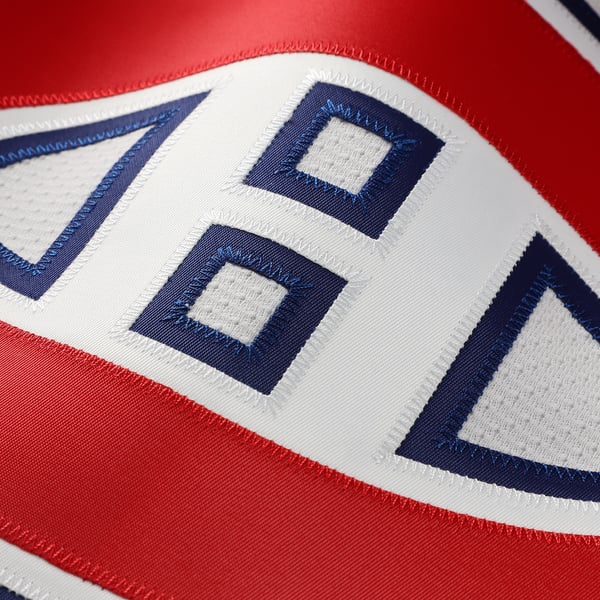 Men's Montreal Canadiens Patrick Roy Mitchell & Ness White 1992 Power Play Jersey - Image 5