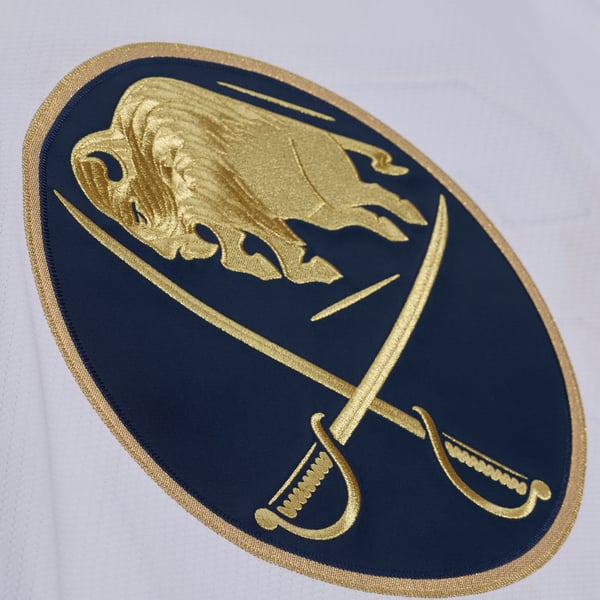 Men's Buffalo Sabres Rasmus Dahlin Mitchell & Ness White 2019 Power Play Jersey - Image 6