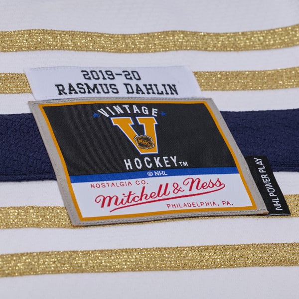 Men's Buffalo Sabres Rasmus Dahlin Mitchell & Ness White 2019 Power Play Jersey - Image 7