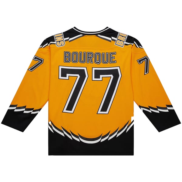 Men's Boston Bruins Ray Bourque Mitchell & Ness Gold Big & Tall 1996-97 Blue Line 2.0 Jersey