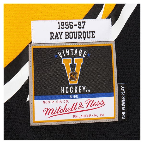 Men's Boston Bruins Ray Bourque Mitchell & Ness Gold Big & Tall 1996-97 Blue Line 2.0 Jersey