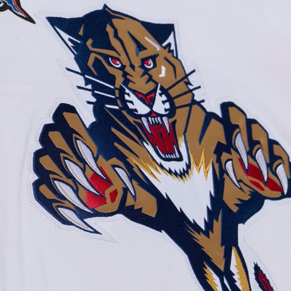 Men's Florida Panthers Scott Mellanby Mitchell & Ness White 1996 Power Play Jersey - Image 4