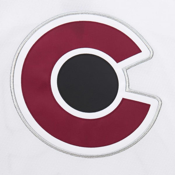 Men's Colorado Avalanche Nathan MacKinnon White 2016-17 Power Play Jersey - Image 5