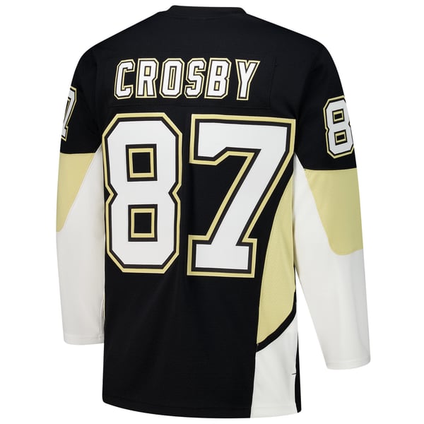 Men's Pittsburgh Penguins Sidney Crosby Black 2008-09 Power Play Jersey - Image 4