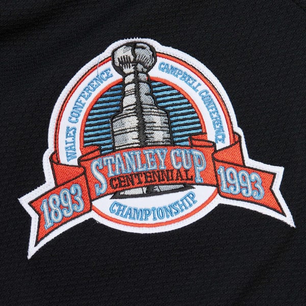 Men's Los Angeles Kings Wayne Gretzky Black 1992-93 Power Play Jersey - Image 7