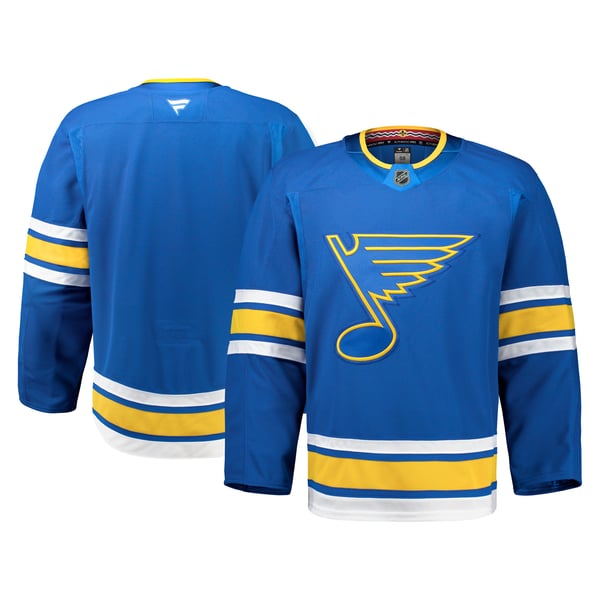 Men's St. Louis Blues Fanatics Blue Home Authentic Pro Jersey - Image 2