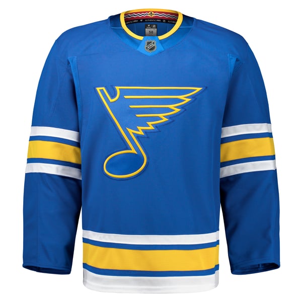Men's St. Louis Blues Fanatics Blue Home Authentic Pro Jersey - Image 3