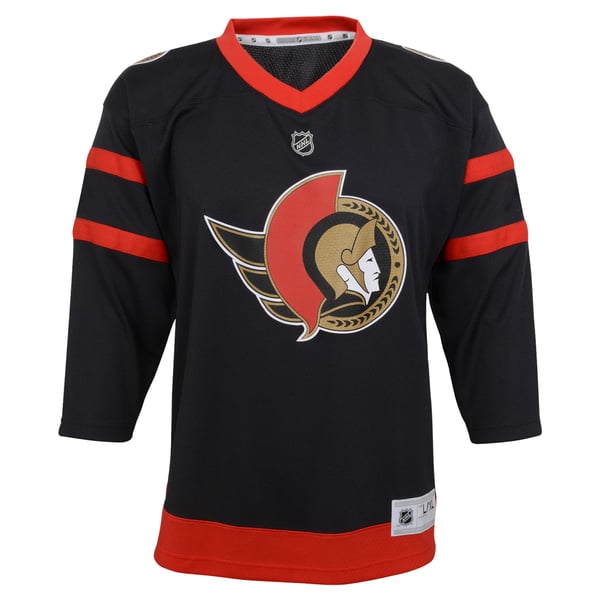 Preschool Ottawa Senators Black Replica Jersey - Image 3
