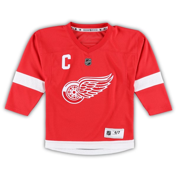 Preschool Detroit Red Wings Dylan Larkin Red Replica Player Jersey - Image 3