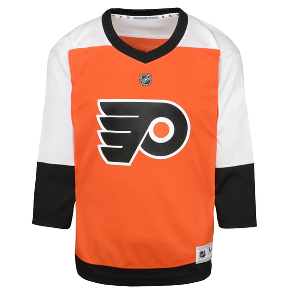 Preschool Philadelphia Flyers Matvei Michkov Orange  Replica Player Jersey - Image 3
