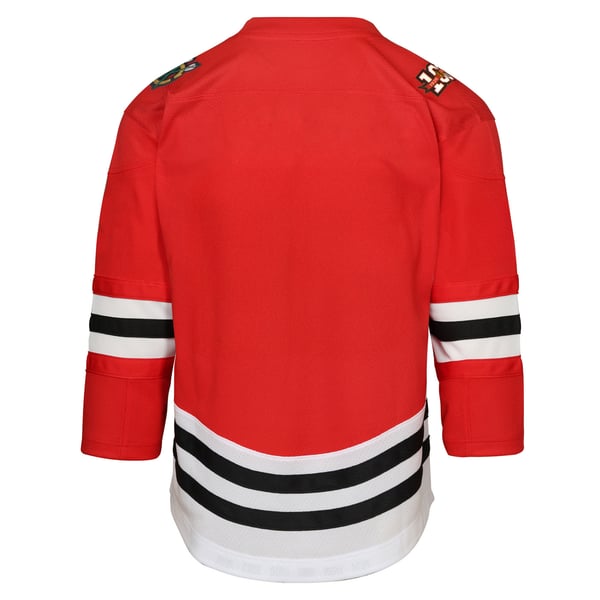 Preschool Chicago Blackhawks  Red Centennial Replica Jersey - Image 4