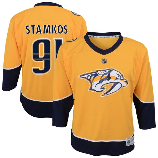 Preschool Nashville Predators Steven Stamkos Gold  Replica Player Jersey - Image 2