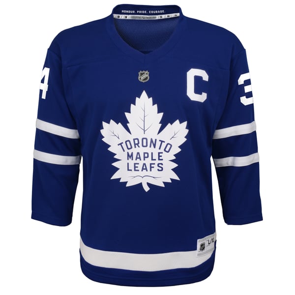 Toddler Toronto Maple Leafs Auston Matthews Royal Replica Player Jersey - Image 3