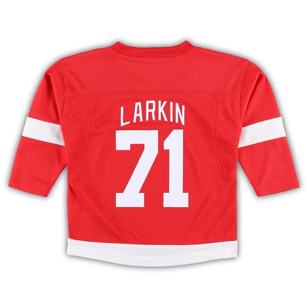Toddler Detroit Red Wings Dylan Larkin Red Replica Player Jersey - Image 4
