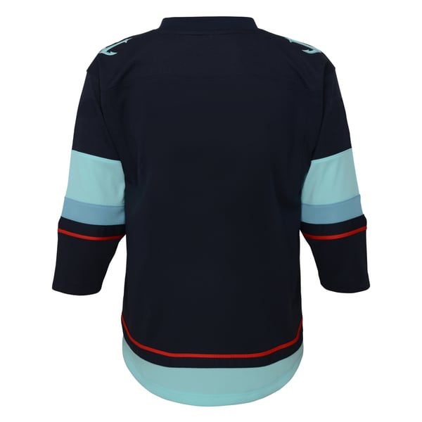 Toddler Seattle Kraken Navy Home Replica Jersey - Image 4