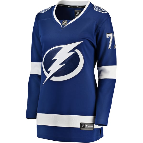 Women's Tampa Bay Lightning Anthony Cirelli Fanatics Blue Home Breakaway Player Jersey - Image 3